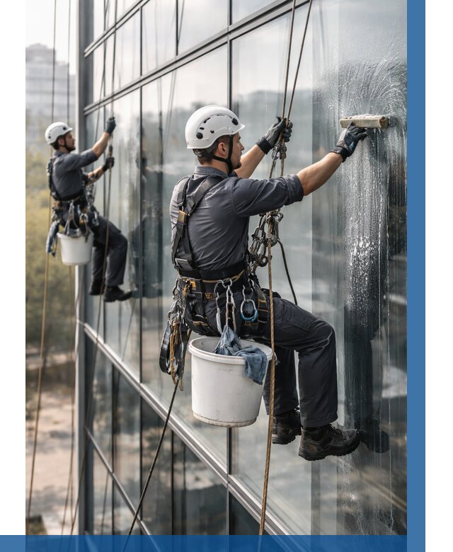 Мойка сплошного остекления в Топках, заказать от 304 р.| ВЫСОТНИК-Тпк