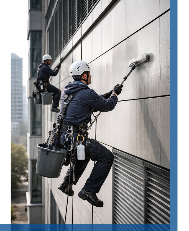 Мойка вентилируемого фасада в Топках от 253 р. | ВЫСОТНИК-Тпк