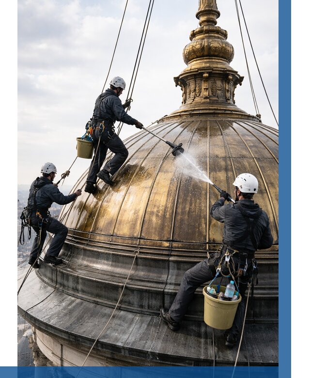 Мойка куполов и шпилей в Топках от 8106 р. - заказать | ВЫСОТНИК-Тпк