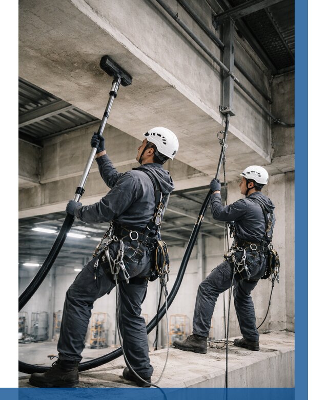 Обеспыливание потолочных конструкций в Топках от 253 р. |ВЫСОТНИК-Тпк