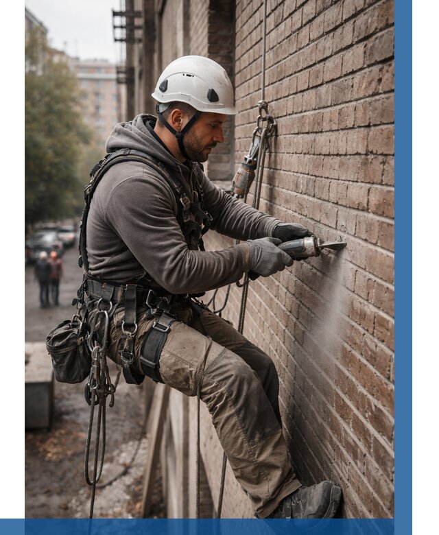 Расшивка кирпичных швов в Топках от 608 р. | ВЫСОТНИК-Тпк