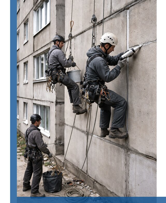 Герметизация межпанельных швов в Топках с гарантией герметичности