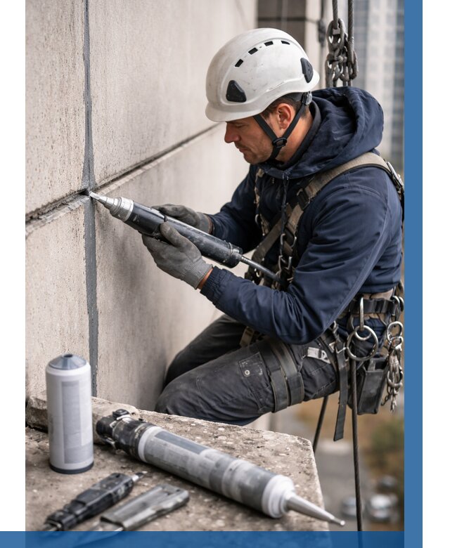 Вторичная герметизация швов в Топках от 456 р. | ВЫСОТНИК-Тпк