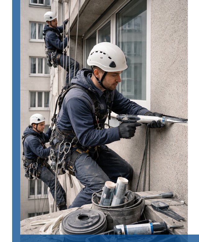 Герметизация швов лоджии в Топках профессионально и надежно