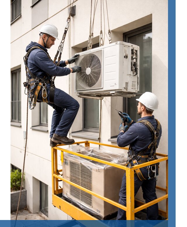 Демонтаж внешнего блока кондиционера в Топках от 3547 р. | ВЫСОТНИК-Тпк