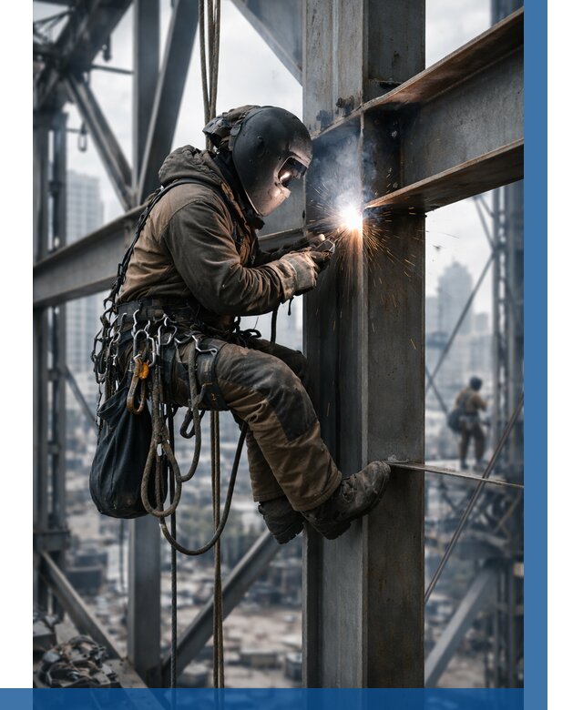 Высотные сварочные работы в Топках от 3547 р. | ВЫСОТНИК-Тпк