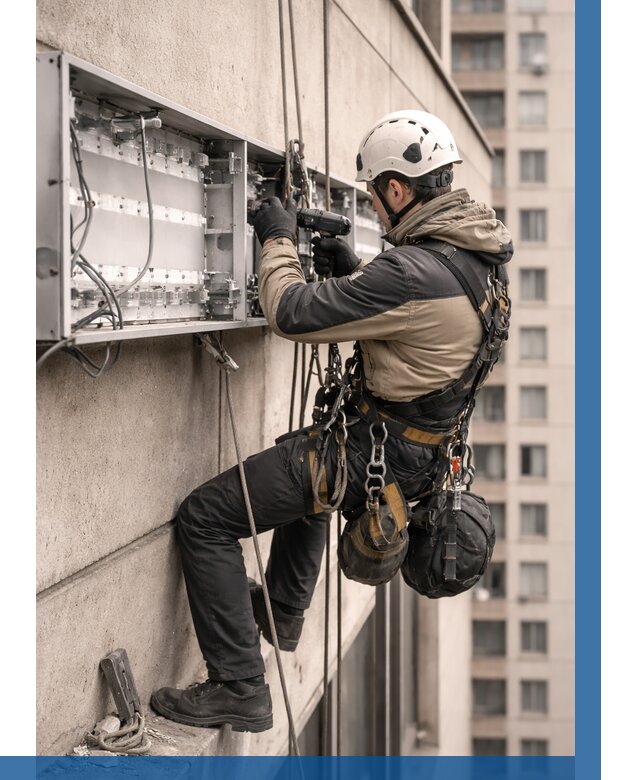 Ремонт вывески на высоте в Топках от 4560 р. | ВЫСОТНИК-Тпк