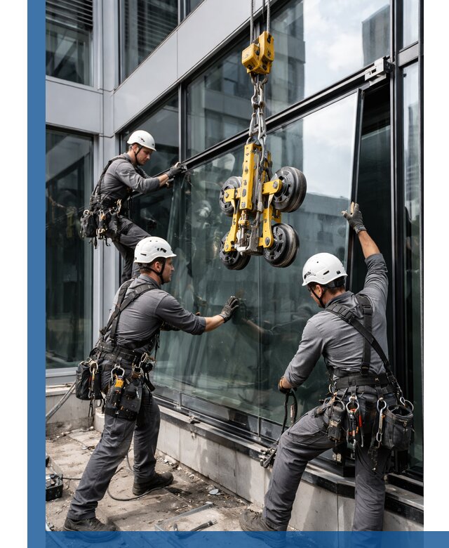 Структурное остекление фасадов в Топках монтаж и обслуживание