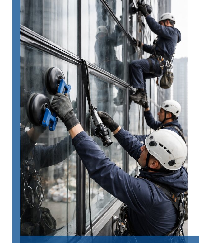 Радиусное остекление фасадов под ключ в Топках с гарантиями