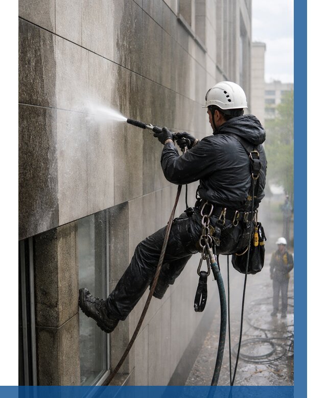 Гидроструйная очистка поверхностей в Топках от 861 р. | ВЫСОТНИК-Тпк