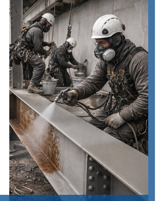 Антикоррозионная покраска металла в Топках от 709 р. | ВЫСОТНИК-Тпк