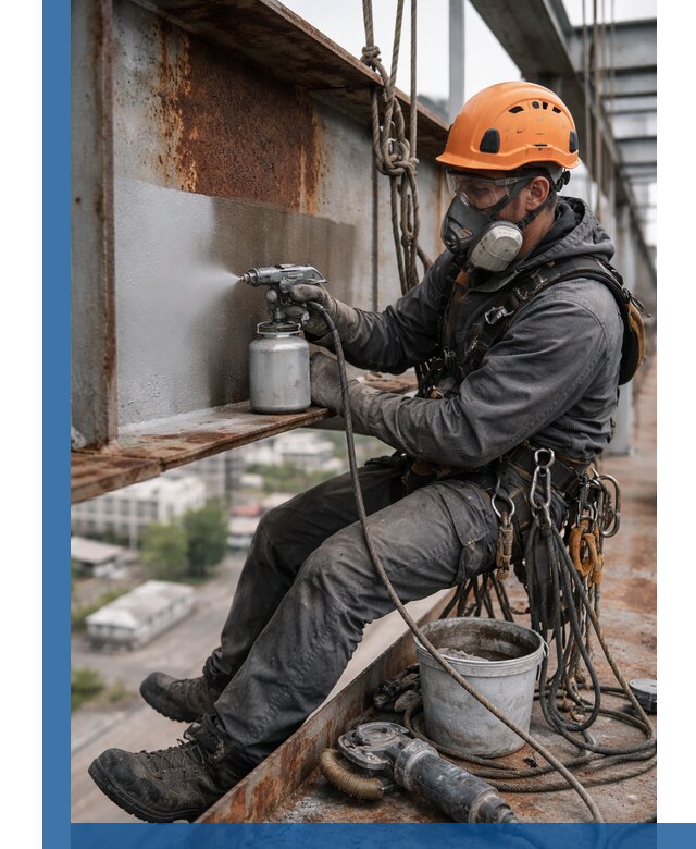 Антикоррозионная обработка металлоконструкций в Топках под ключ