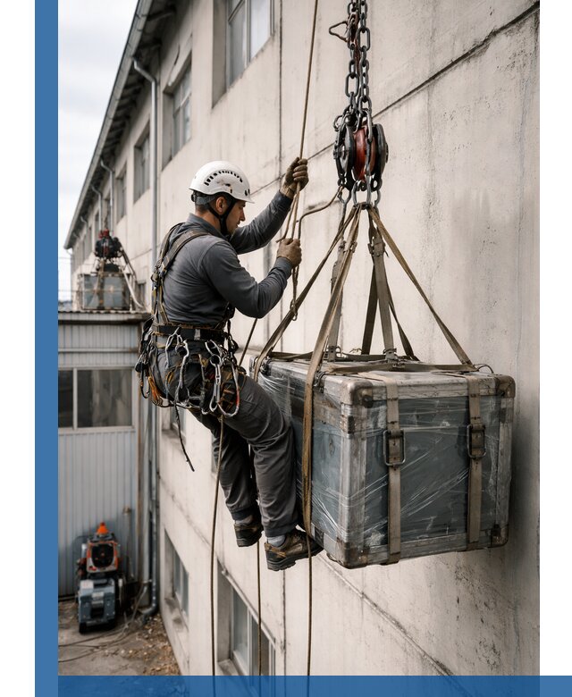 Подъем грузов на высоту в Топках для промышленных объектов