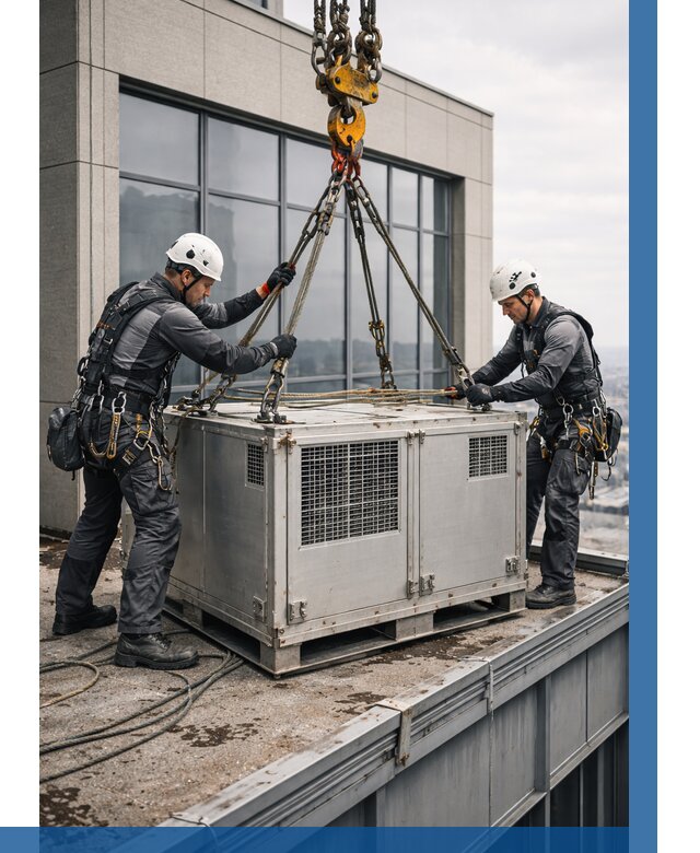 Такелажные работы на высоте в Топках от 8106 р. | ВЫСОТНИК-Тпк