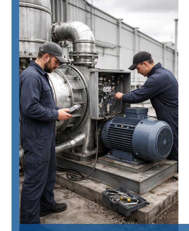 Техническое обслуживание промышленного оборудования в Топках