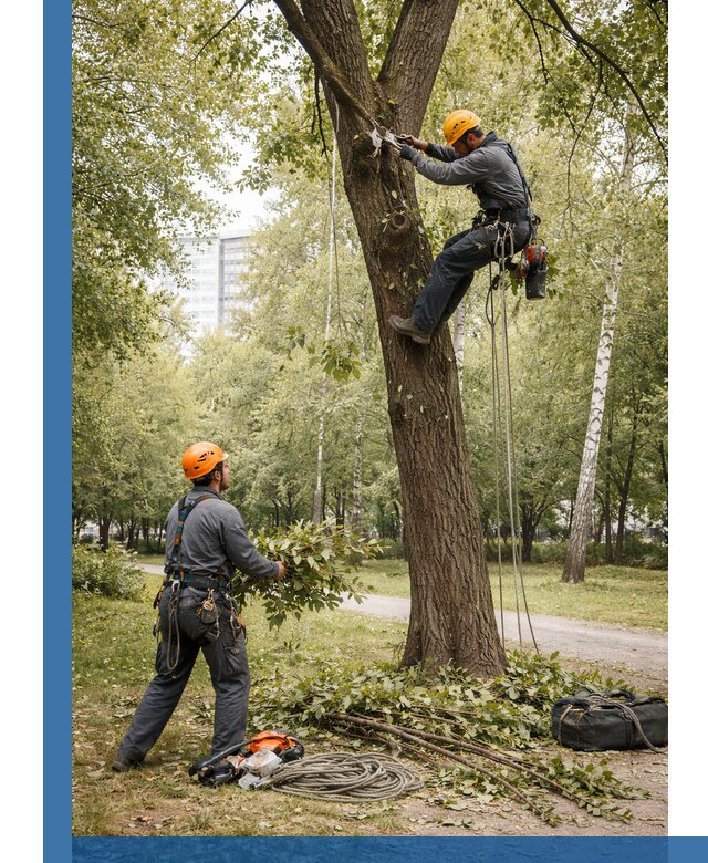 Санитарная обрезка деревьев в Топках, профессионально и безопасно