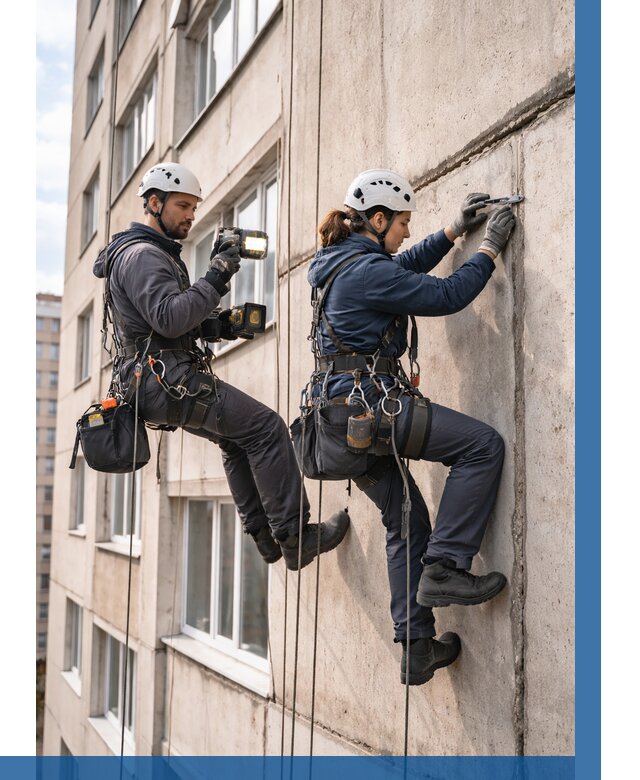 Обследование межпанельных швов в Топках от 1824 р. | ВЫСОТНИК-Тпк