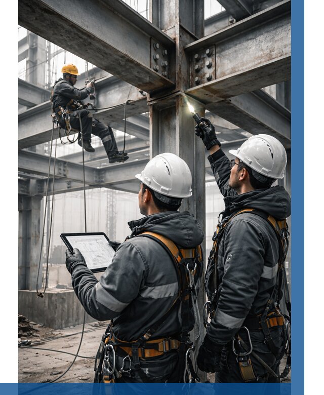 Обследование металлоконструкций в Топках от 5573 р. | ВЫСОТНИК-Тпк